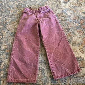 ZARA Kids Wide-Leg Jeans Pants, Girls 6